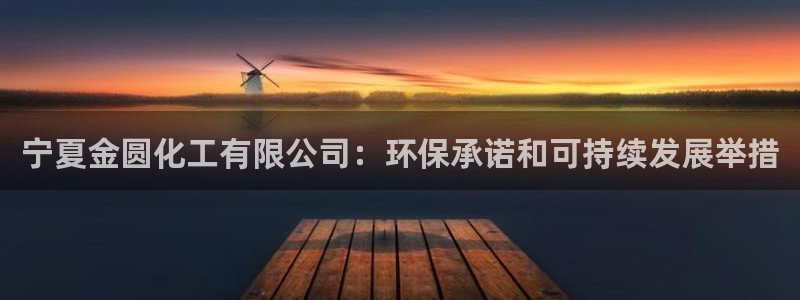 亿万先生网址生：宁夏金圆化工有限公司：环保承诺和可持续发展举措