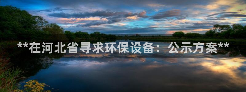 亿万先生现在的网址谁知道：**在河北省寻求环保设备：公示方案**