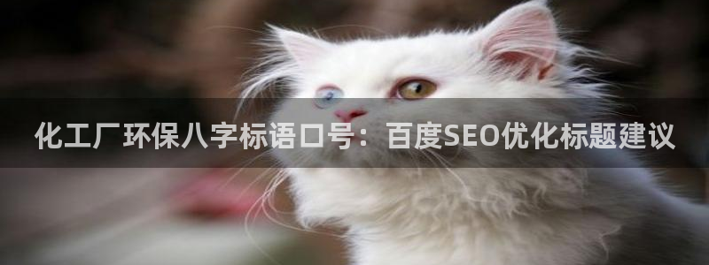 亿万啥意思：化工厂环保八字标语口号：百度SEO优化标题建议