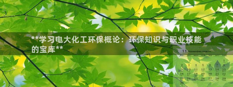 亿万小说免费阅读全文：**学习电大化工环保概论：环保知识与职业技能
的宝库**