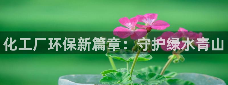 亿万官网手机登录：化工厂环保新篇章：守护绿水青山