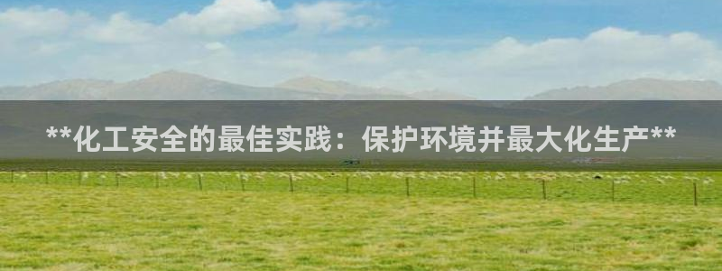 亿万同人字幕组微博的微博：**化工安全的最佳实践：保护环境并最大化生产**