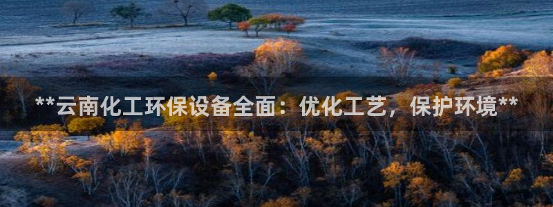 亿万先生 手机版下载安装：**云南化工环保设备全面：优化工艺，保护环境**